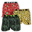 3PACK Boxershorts för herrar Styx art sports gummi flerfärgad (3B11290)