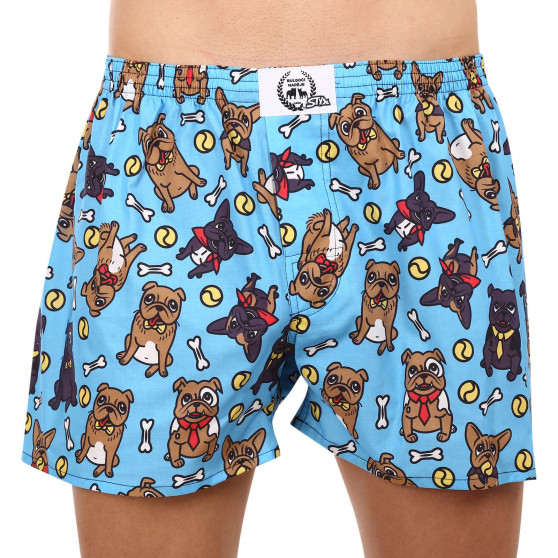 Boxershorts för herrar Styx art classic rubber Bulldog hope (A1656)