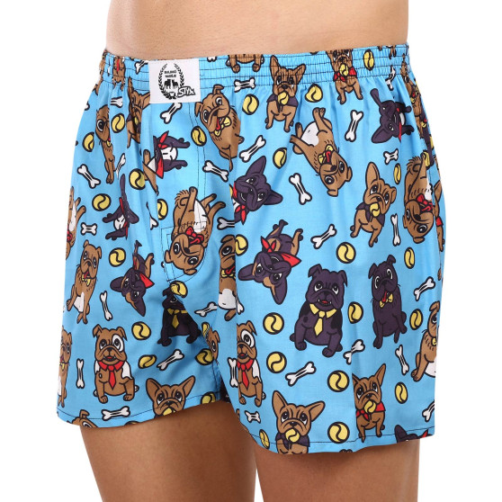 Boxershorts för herrar Styx art classic rubber Bulldog hope (A1656)