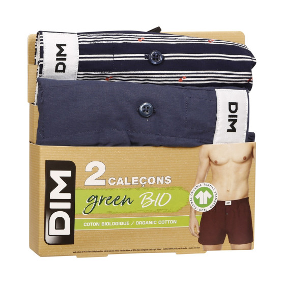 2PACKBoxershorts för herrar DIM flerfärgad (DI000ARM-9UQ)