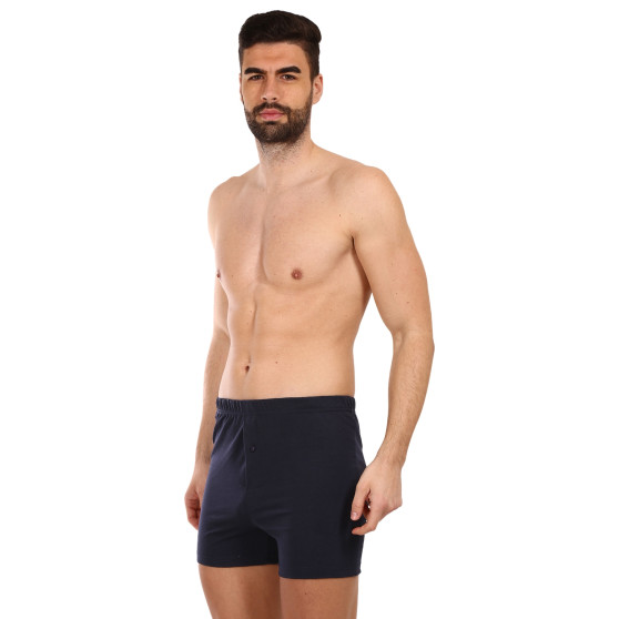 2PACK Boxershorts för herrar Molvy mörkblå (MP-1064/B-BBU)