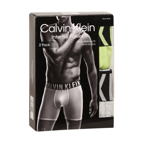 2PACK Boxershorts för herrar Calvin Klein multicolour (NB2603A-C2D)