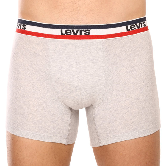 3PACK Boxershorts för herrar Levis multicolour (100002870 008)