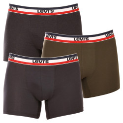 3PACK Boxershorts för herrar Levis multicolour (100002870 009)