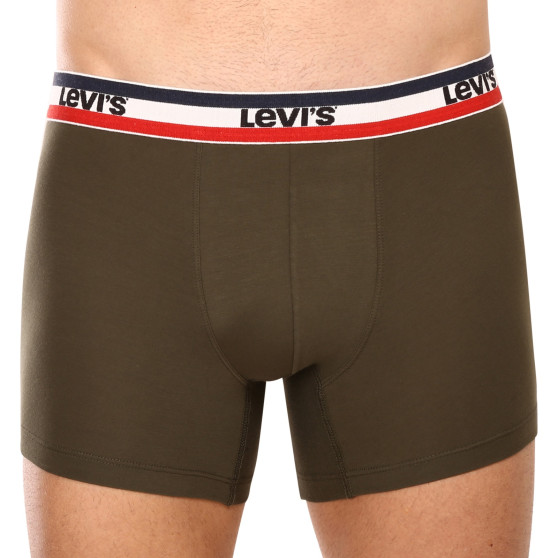 3PACK Boxershorts för herrar Levis multicolour (100002870 009)