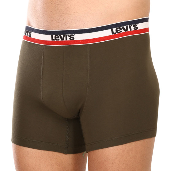 3PACK Boxershorts för herrar Levis multicolour (100002870 009)