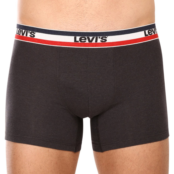 3PACK Boxershorts för herrar Levis multicolour (100002870 009)