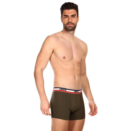 3PACK Boxershorts för herrar Levis multicolour (100002870 009)