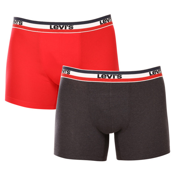 2PACK Boxershorts för herrar Levis multicolour (701223908 004)