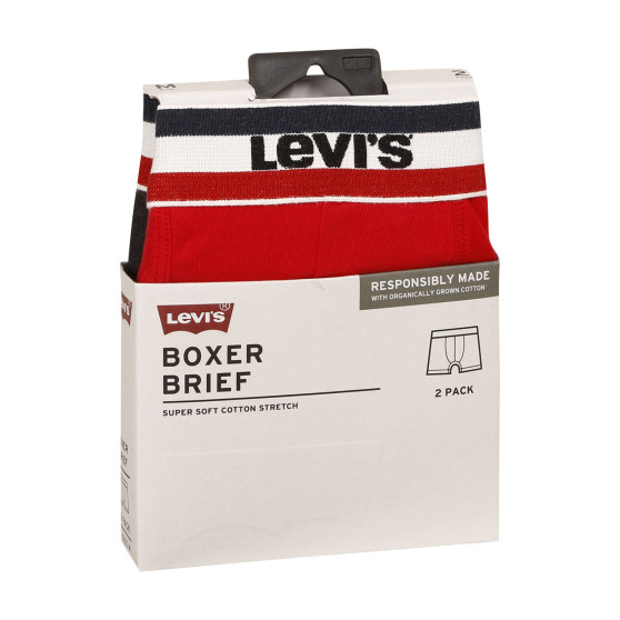 2PACK Boxershorts för herrar Levis multicolour (701223908 004)