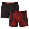 2PACK Boxershorts för herrar Levis svart (905011001 786)