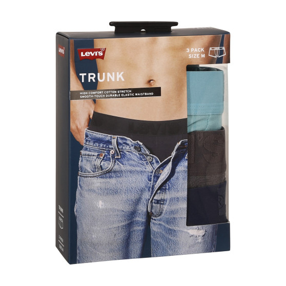 3PACK Boxershorts för herrar Levis multicolour (905042001 020)