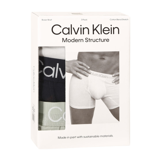 3PACK Boxershorts för herrar Calvin Klein multicolour (NB2971A-CBC)