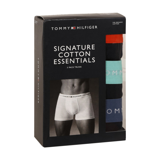 3PACK Boxershorts för herrar Tommy Hilfiger mörkblå (UM0UM02763 0S1)