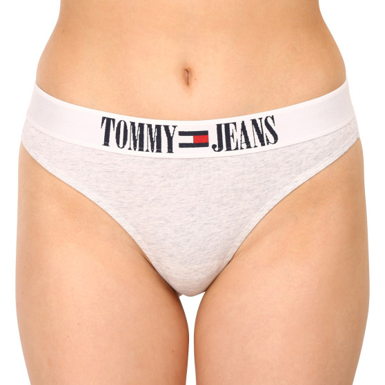 Stringtrosor för dam Tommy Hilfiger grå (UW0UW04209 PJ4)