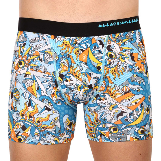 Boxershorts för herrar 69SLAM passform exotic sea dylan (MBYEXS-PO)