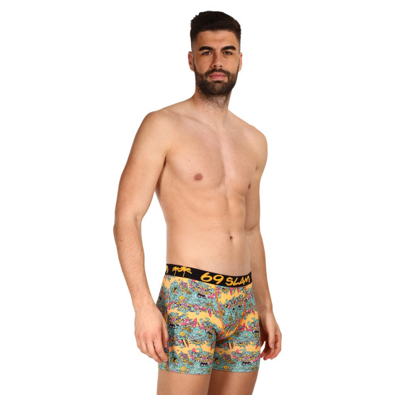 Boxershorts för män 69SLAM fit island of paradise dylan (MBYISP-PO)