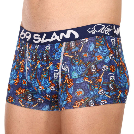 Boxershorts för män 69SLAM hip bambu dia de los muertos eliyah (MHBDDM-BB)