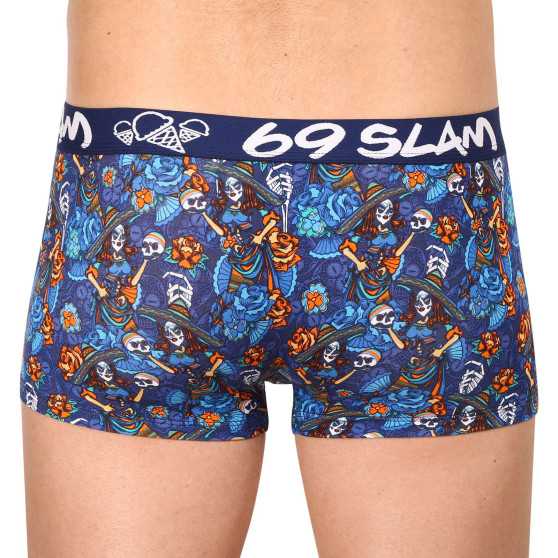 Boxershorts för män 69SLAM hip bambu dia de los muertos eliyah (MHBDDM-BB)