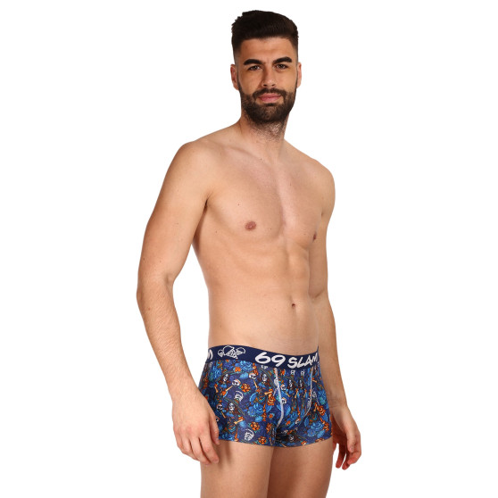 Boxershorts för män 69SLAM hip bambu dia de los muertos eliyah (MHBDDM-BB)