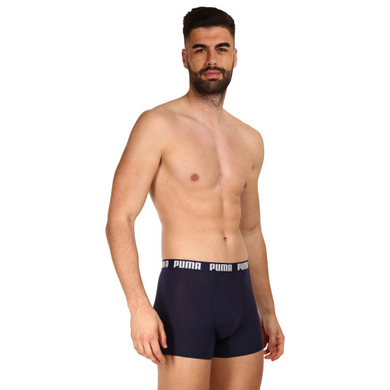 3PACK Boxershorts för herrar Puma blå (701206546 002)