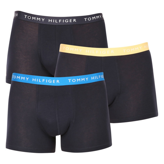 3PACK Boxershorts för herrar Tommy Hilfiger mörkblå (UM0UM02324 0X0)