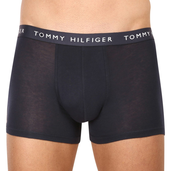 3PACK Boxershorts för herrar Tommy Hilfiger mörkblå (UM0UM02324 0X0)