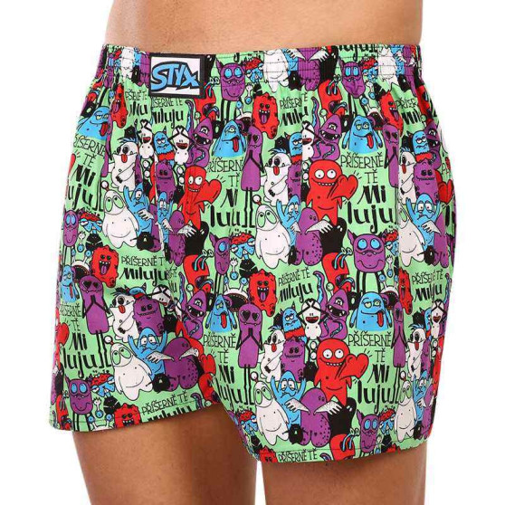 3PACK Boxershorts för herrar Styx art classic rubber flerfärgad (3A12569)