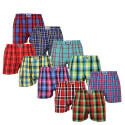 10PACK Boxershorts för herrar Styx klassisk elastisk flerfärgad (A931234567890)