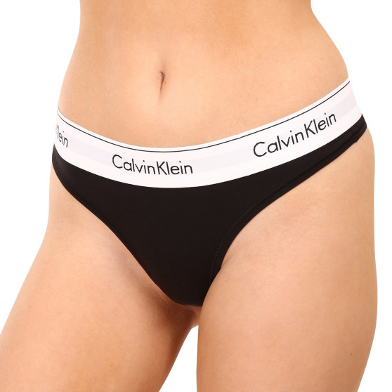 Stringtrosor för dam Calvin Klein svart (F3786E-001)