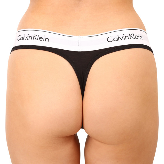 Stringtrosor för dam Calvin Klein svart (F3786E-001)