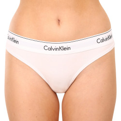 Stringtrosor för damer Calvin Klein vit (F3786E-100)