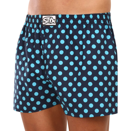 Boxershorts för herrar Styx art classic rubber polka dots (A1651)