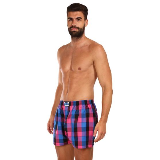 Boxershorts för herrar Styx klassisk elastisk flerfärgad (A1008)