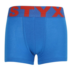 Boxershorts för barn Styx sport elastisk blå (GJ1167)