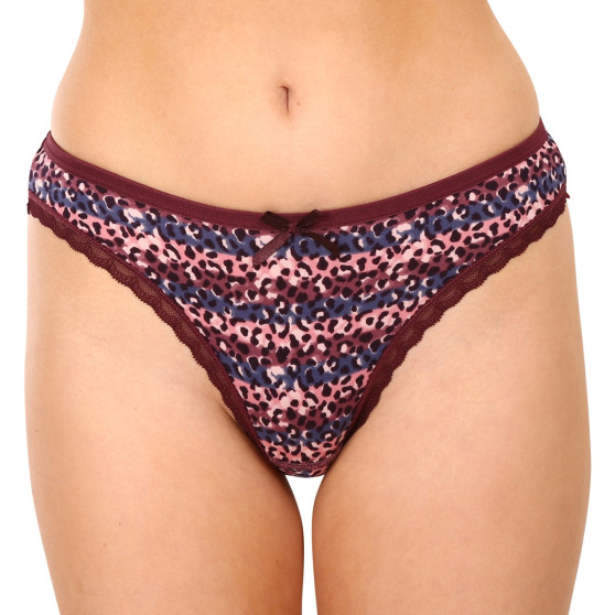 5PACK Stringtrosor för kvinnor Fine woman multicolour (807)