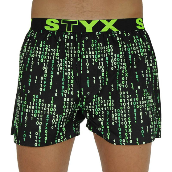 5PACK Boxershorts för herrar Styx art sports gummi flerfärgad (5B1112950)