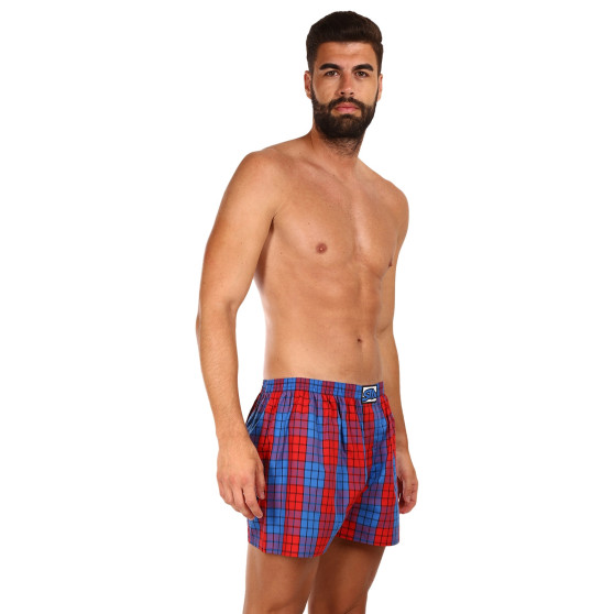 3PACK Boxershorts för herrar Styx klassisk elastisk flerfärgad (3A10123)