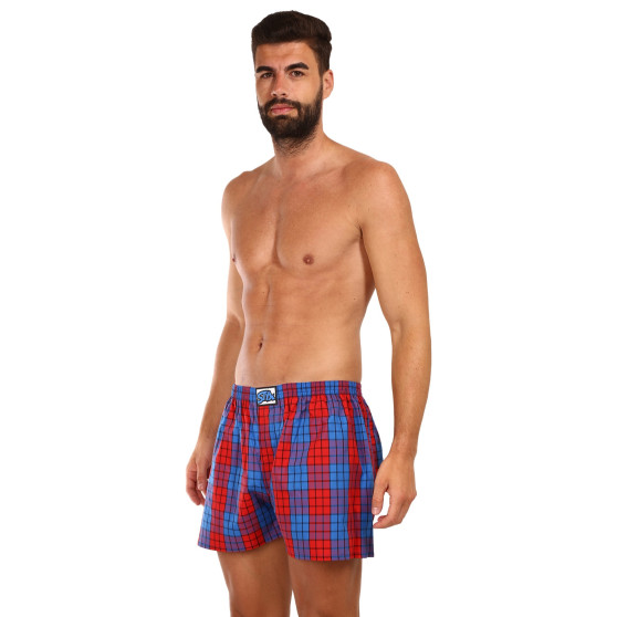 3PACK Boxershorts för herrar Styx klassisk elastisk flerfärgad (3A10123)