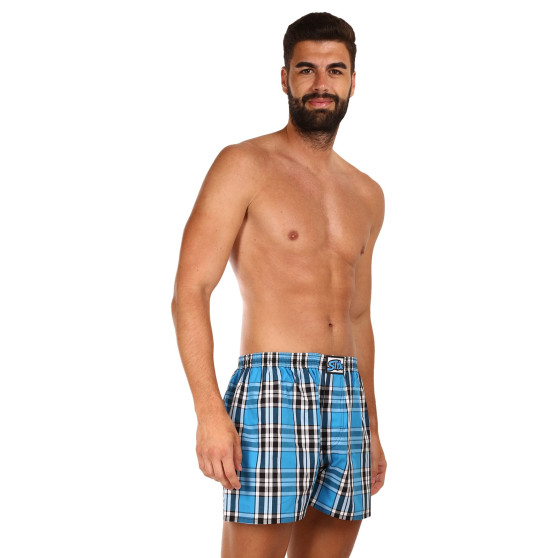 10PACK Boxershorts för herrar Styx klassisk elastisk flerfärgad (10A101234567890)