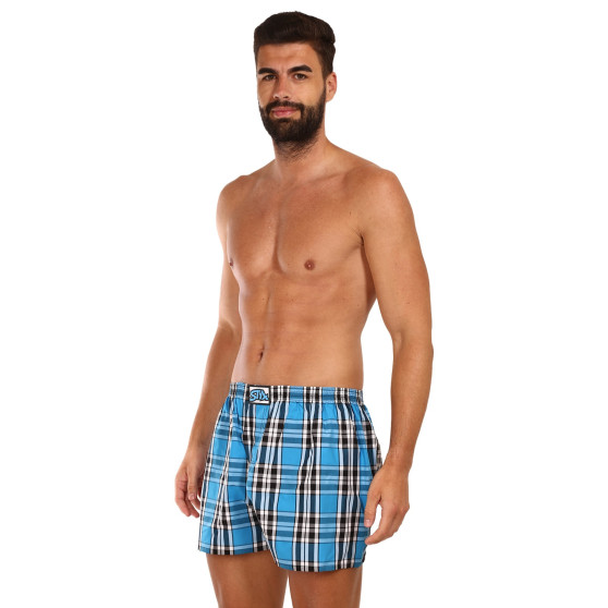 10PACK Boxershorts för herrar Styx klassisk elastisk flerfärgad (10A101234567890)