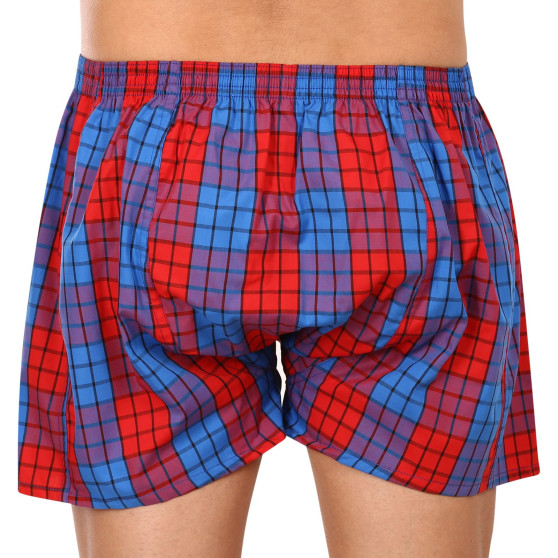 3PACK Boxershorts för herrar Styx klassiskt gummi överdimensionerat flerfärgad (3E10123)