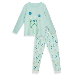 Glad pyjamas för damer Dedoles Blooming Meadow (D-W-SW-WP-C-C-1449)