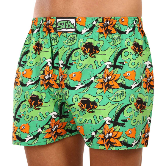 Boxershorts för herrar Styx art klassiskt gummi överdimensionerat tropic (E1557)