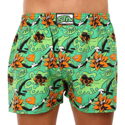 Boxershorts för herrar Styx art klassiskt gummi överdimensionerat tropic (E1557)