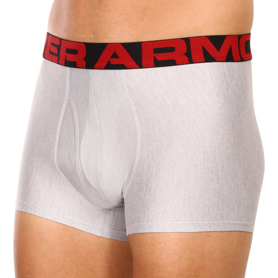 2PACK Boxershorts för herrar Under Armour grå (1363618 011)