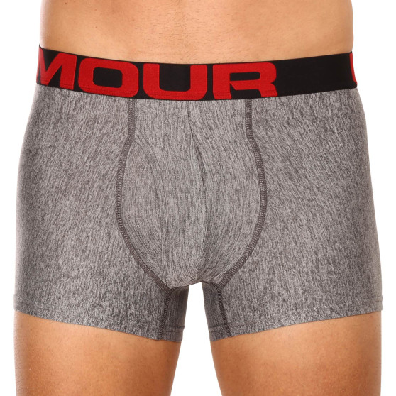 2PACK Boxershorts för herrar Under Armour grå (1363618 011)