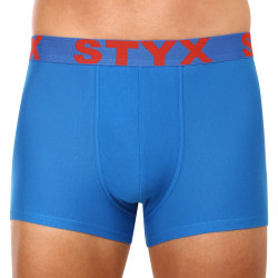 Boxershorts för herrar Styx sport gummi oversized blå (R1167)