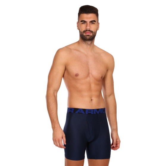 2PACK Boxershorts för herrar Under Armour oversized blå (1363619 400)