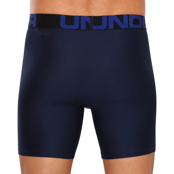 2PACK Boxershorts för herrar Under Armour oversized blå (1363619 400)